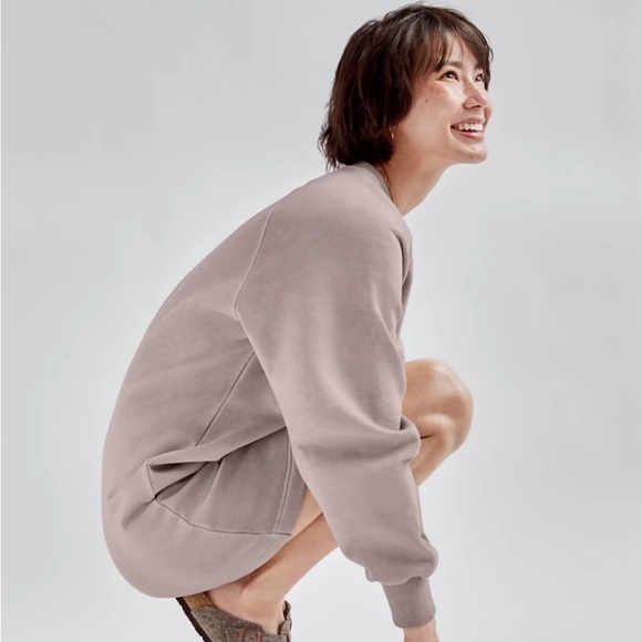 Aritzia Wilfred Free Fleece Sweater Dress - Picture 5 of 10